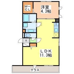 エル　パティオⅣの物件間取画像